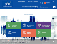 Tablet Screenshot of lvpa.lt